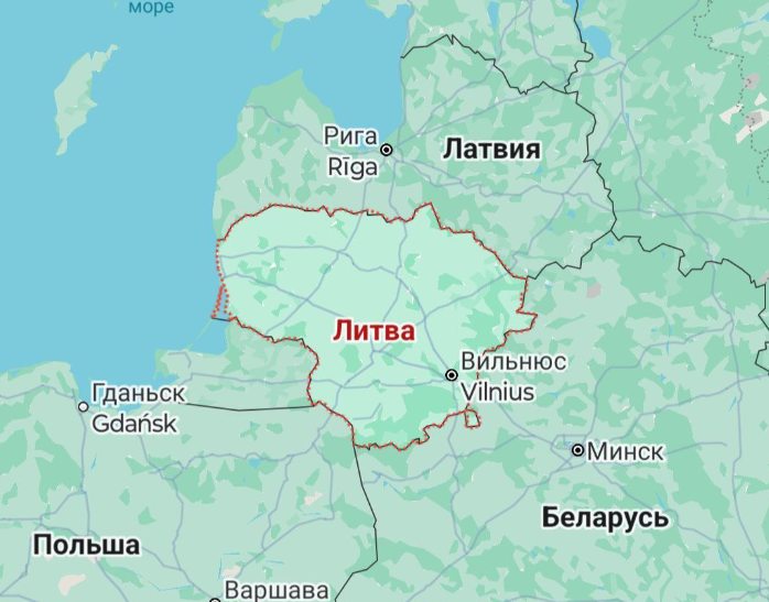 Литва заявила про припинення порушень свого неба через зміну тактики українських ударів по РФ Литва заявила про припинення порушень свого неба через зміну тактики українських ударів по РФ